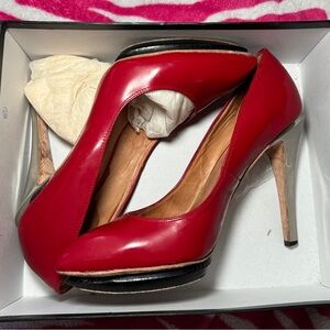 LAMB Red Heels Size 9